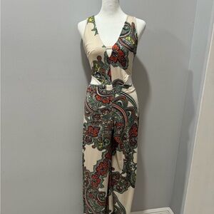 Cameo Multicolor Paisley Jumpsuit